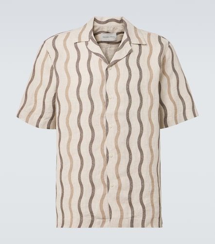 Camisa bowling Roberto de lino estampada - Frescobol Carioca - Modalova