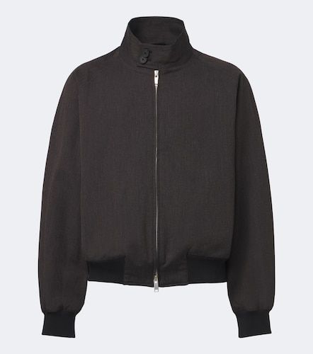 Chaqueta bomber Over de algodón y lana - Studio Nicholson - Modalova