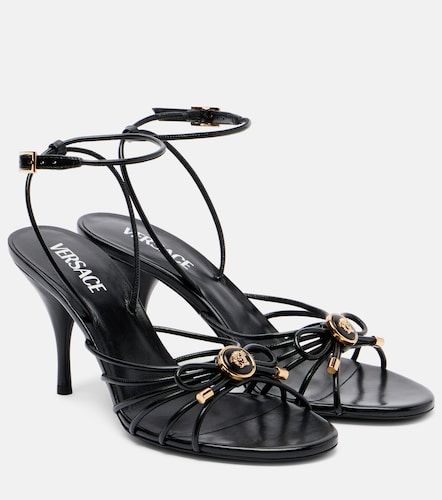 Versace Leather slingback sandals - Versace - Modalova
