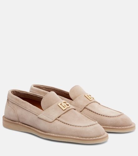 Dolce&Gabbana DG suede loafers - Dolce&Gabbana - Modalova
