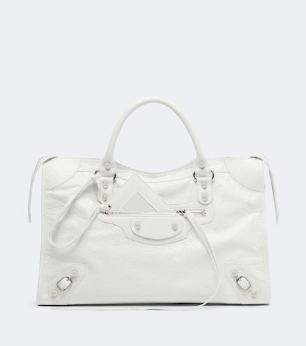 Le City Medium leather top-handle bag - Balenciaga - Modalova