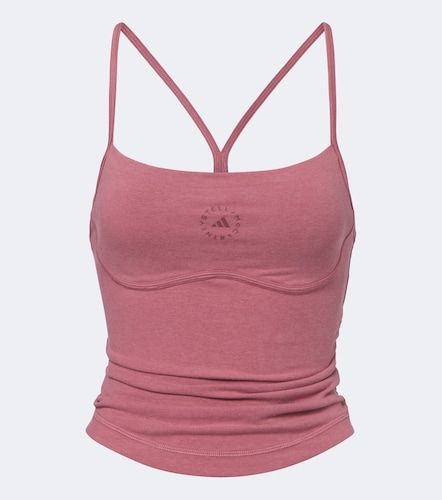 Top in jersey con logo - Adidas by Stella McCartney - Modalova