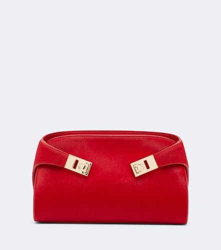 Ferragamo Clutch Hug Small de pelo - Ferragamo - Modalova