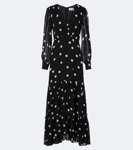 Elsie polka-dot georgette maxi dress - Rixo - Modalova
