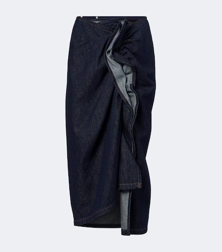 Dries Van Noten Midirock aus Denim - Dries Van Noten - Modalova