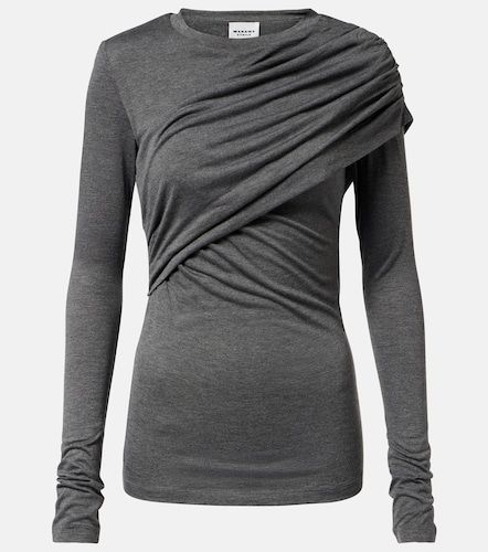 Dressi draped jersey top - Marant Etoile - Modalova