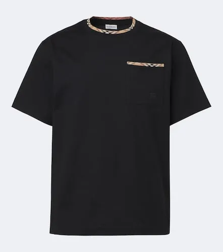 Check cotton jersey T-shirt - Burberry - Modalova