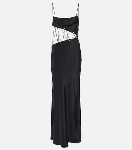 Cutout silk faille maxi dress - Christopher Esber - Modalova