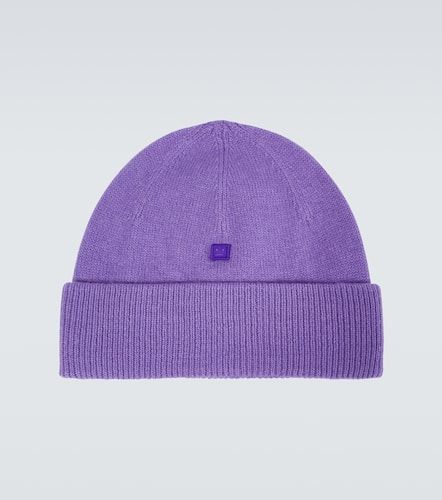 Acne Studios Micro Face wool beanie - Acne Studios - Modalova