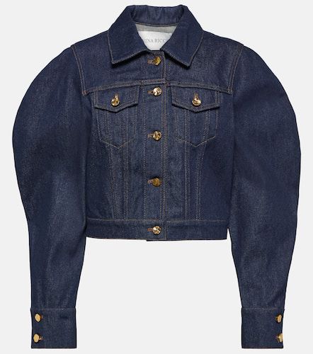 Nina Ricci Cropped denim jacket - Nina Ricci - Modalova