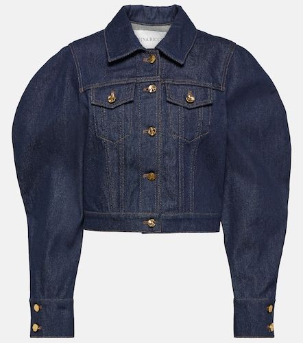 Nina Ricci Giacca di jeans cropped - Nina Ricci - Modalova