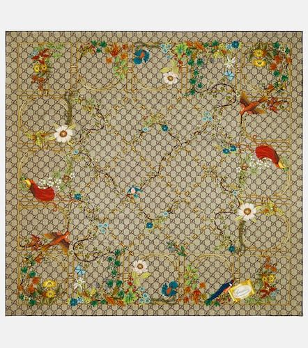 Gucci Printed silk twill scarf - Gucci - Modalova