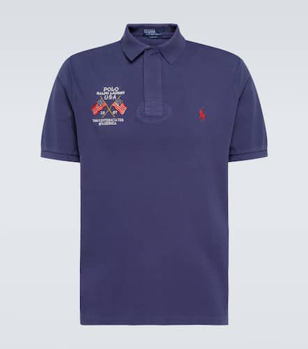 Embroidered cotton piquÃ© polo shirt - Polo Ralph Lauren - Modalova