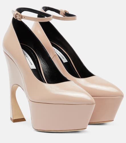 Platform leather pumps - Victoria Beckham - Modalova