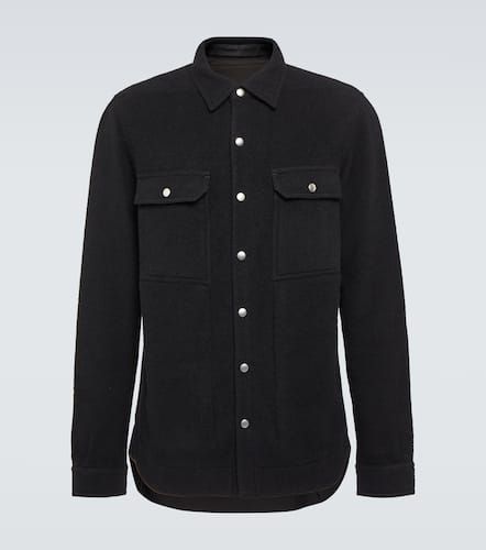 Rick Owens Virgin wool overshirt - Rick Owens - Modalova