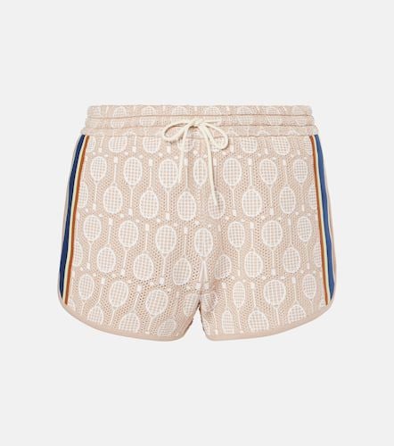 Tory Sport Low-rise jacquard shorts - Tory Sport - Modalova