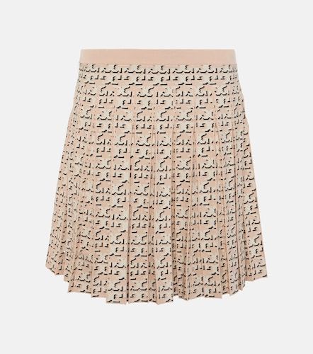 Minifalda Monogram plisada - Tory Burch - Modalova