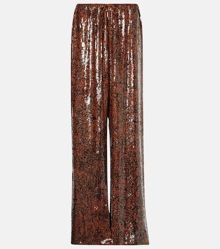 Sequined wide-leg pants - Dries Van Noten - Modalova