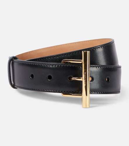 McQueen Cinturón T-Bar Hip de piel - McQueen - Modalova