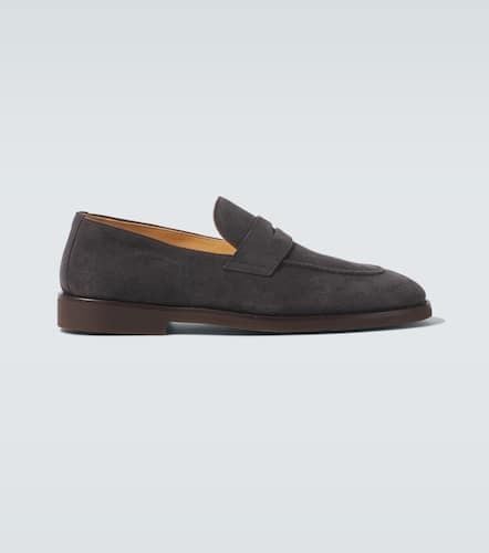 Suede penny loafers - Brunello Cucinelli - Modalova