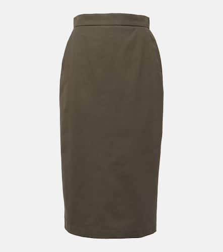 Max Mara Cognac denim midi skirt - Max Mara - Modalova