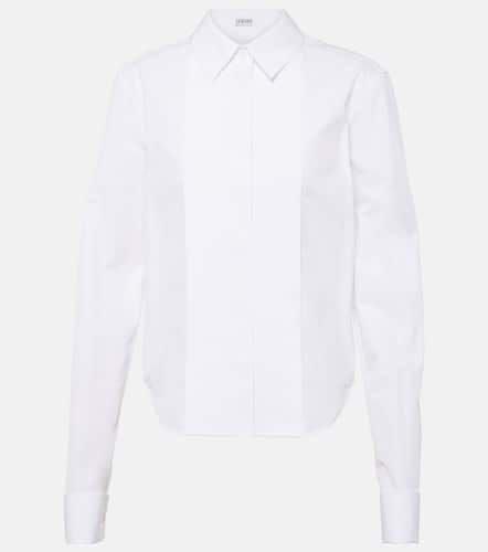 Loewe Pleated cotton blouse - Loewe - Modalova