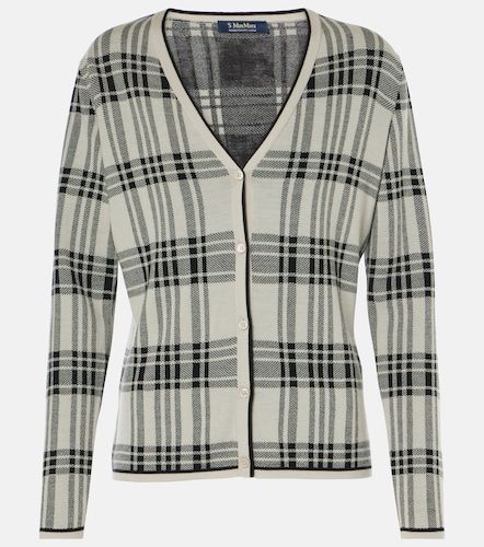 Cárdigan Giara de lana a cuadros - 'S Max Mara - Modalova