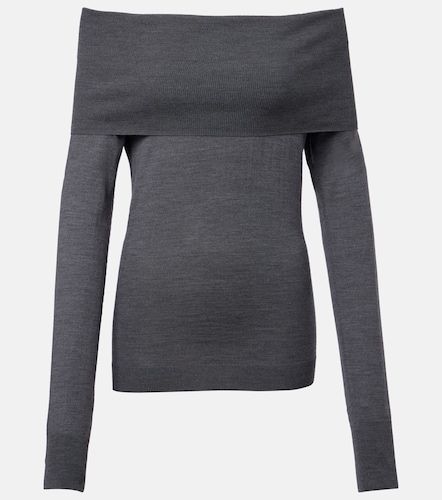Off-shoulder virgin wool top - Stella McCartney - Modalova