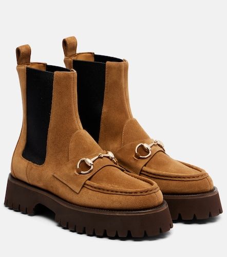 Chelsea Boots Sylke aus Veloursleder - Gucci - Modalova