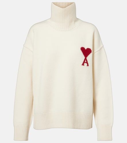 Ami de Cour virgin wool turtleneck sweater - Ami Paris - Modalova