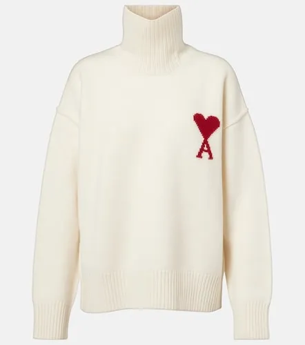 Rollkragenpullover Ami de Cœur aus Schurwolle - Ami Paris - Modalova