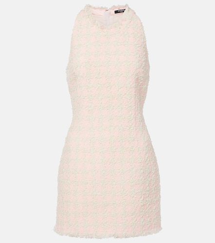 Balmain Tweed minidress - Balmain - Modalova