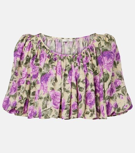 Chloe Printed silk top - Chloe - Modalova