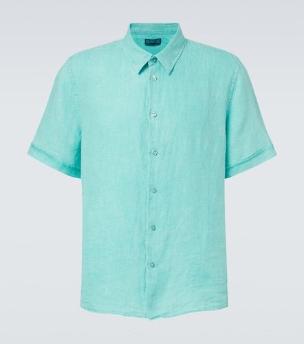 Camisa bowling Courbis de lino - Vilebrequin - Modalova