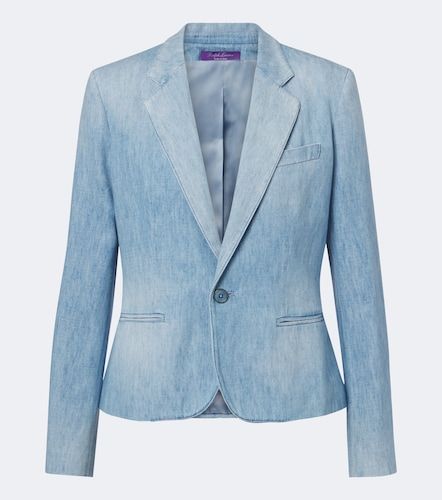 Blazer de denim - Ralph Lauren Collection - Modalova