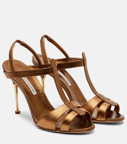 Retaux 105 leather slingback sandals - Manolo Blahnik - Modalova
