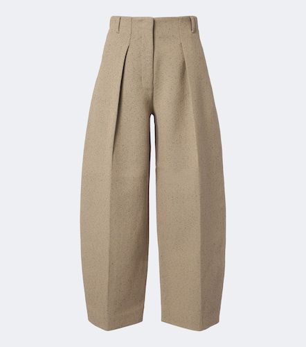 Pantaloni barrel Ovalo in misto cotone e lana - Jacquemus - Modalova