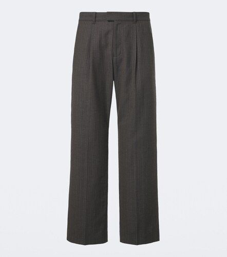 Pantaloni a gamba larga Slack in lana e cotone - Our Legacy - Modalova