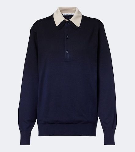 Polo de seda, lana y cachemir - Acne Studios - Modalova