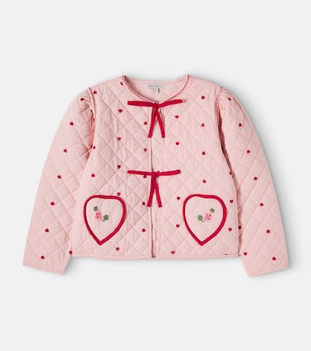 Chaqueta de algodón acolchada bordada - Bebe Organic - Modalova