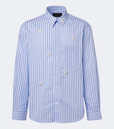 Camicia in popeline di cotone a righe - Simone Rocha - Modalova