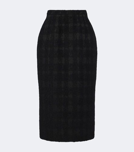 Checked boucle pencil skirt - Dolce&Gabbana - Modalova