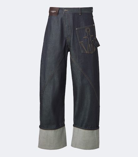 JW Anderson Bestickte weite Jeans - JW Anderson - Modalova