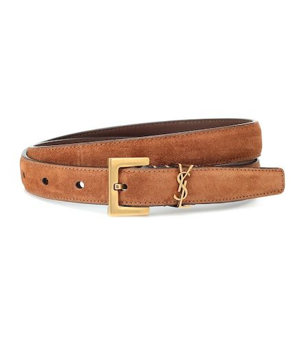 Cassandre 20 suede belt - Saint Laurent - Modalova