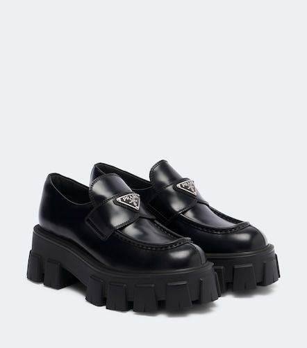 Prada Mocasines Monolith de piel - Prada - Modalova