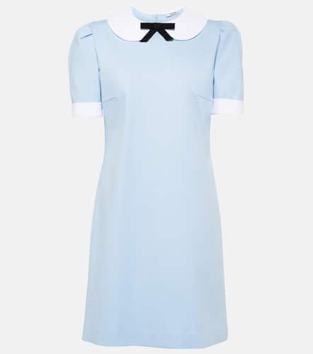 Miu Miu Bow-embellished minidress - Miu Miu - Modalova