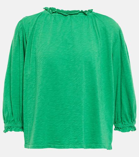 Velvet Ruffled cotton top - Velvet - Modalova