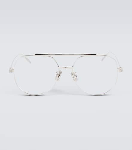 Gafas de sol de aviador metálicas - Givenchy - Modalova