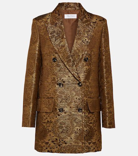 Balia double-breasted jacquard blazer - Max Mara - Modalova