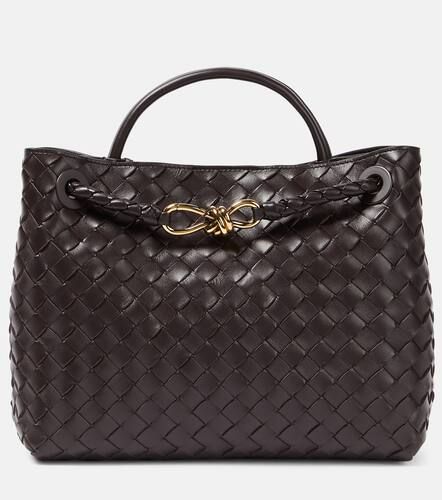 Andiamo Intrecciato leather tote bag - Bottega Veneta - Modalova